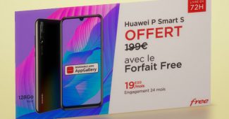 Vente Privée Free Mobile avec Huawei P Smart S