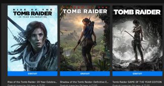 La trilogie "Tomb Raider" gratuite sur le site Epic Games