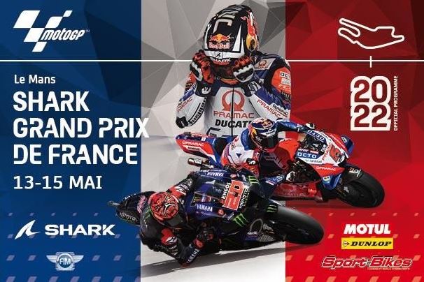 Affiche du Grand Prix de France de MotoGP 2022