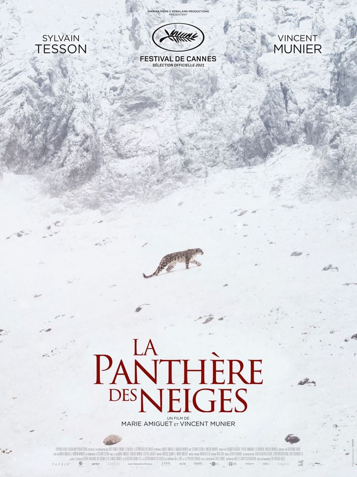 Affiche du documentaire "La Panthère des neiges"