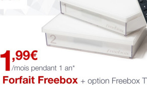 Vente privée du Forfait Freebox Crystal de juin