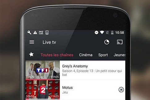 Zoom sur myCANAL avec TV by CANAL Panorama