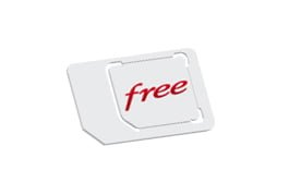 Une carte SIM Free