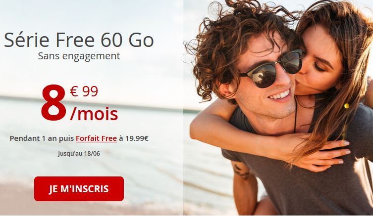 forfait mobile série free 60 Go