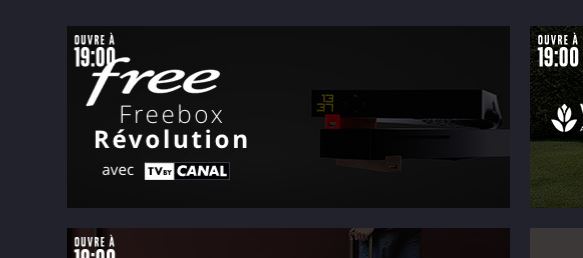 Forfait Freebox Révolution Veepee TV by Canal