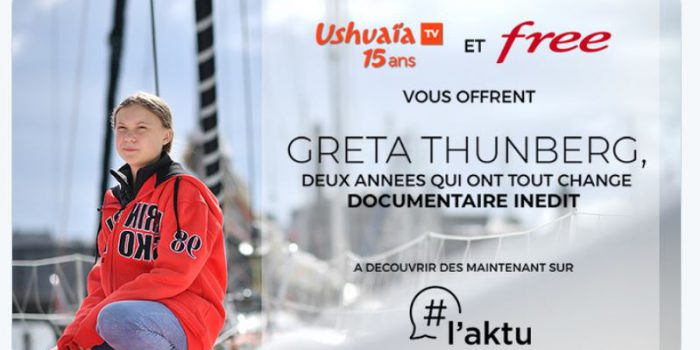 Sur Ushuaia TV Greta Thunberg