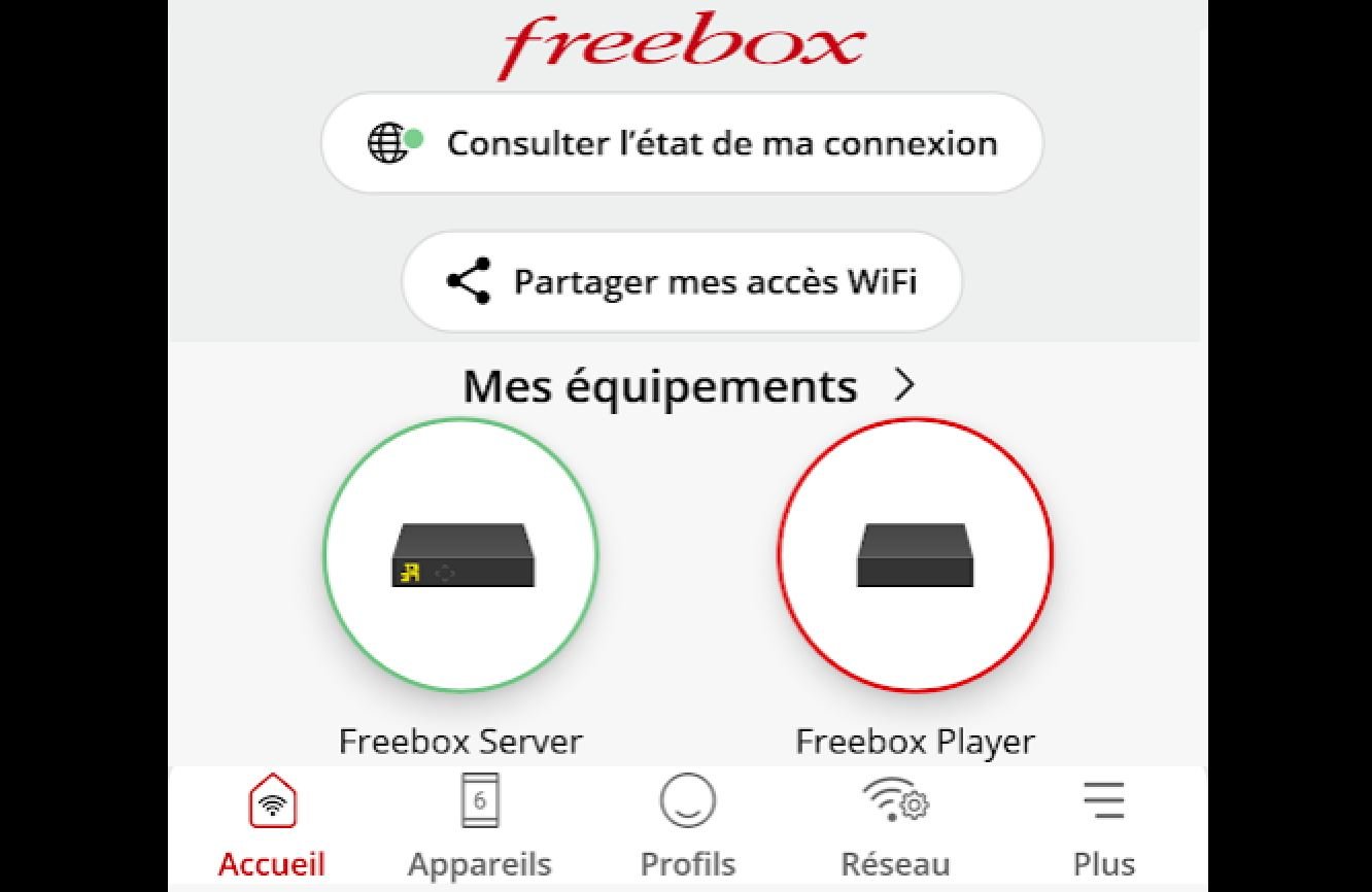 L'application Freebox Pop