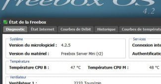 Mise à jour Freebox Server 425