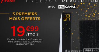 Forfait Freebox Révolution sur Vente Privée