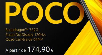 Baisse de prix du Poco X3 NFC à 174,90 € seulement