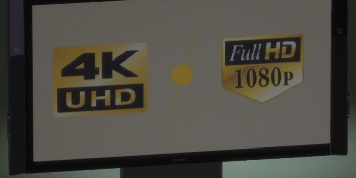 Des vidéos Ultra HD sur une TV Full HD