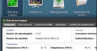 Mise à jour Freebox Server 4.3.0