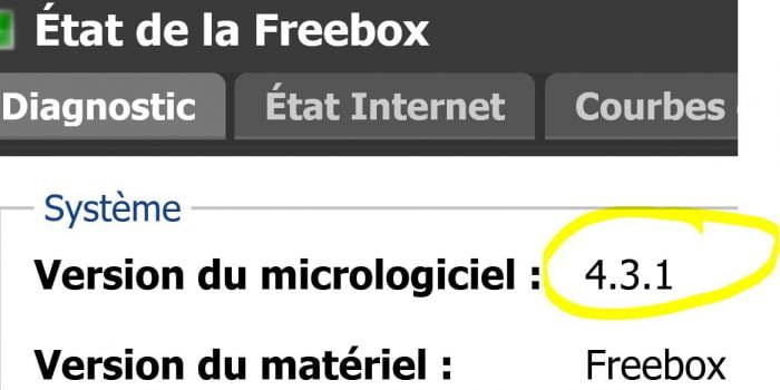 Mise à jour Freebox Server 4.3.1