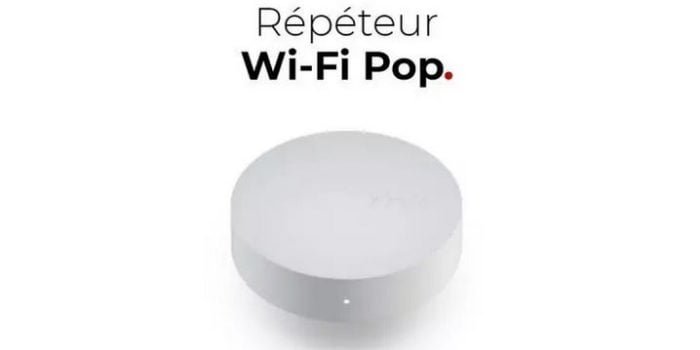 Le Répéteur Wifi de la Freebox Pop