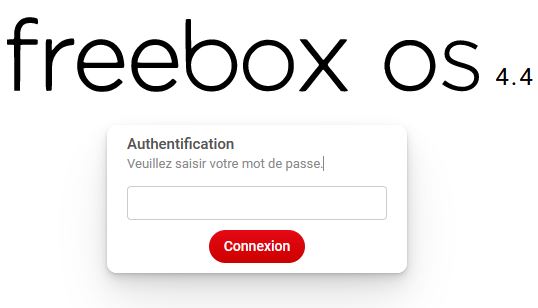 Mise à jour du Freebox Server en version 4.4.0