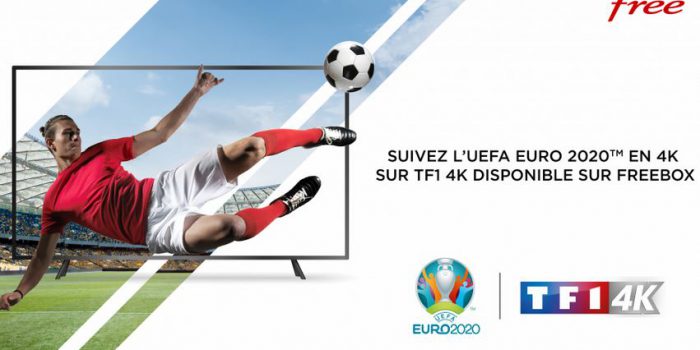 UEFA EURO 2020 diffusé en 4K sur Freebox