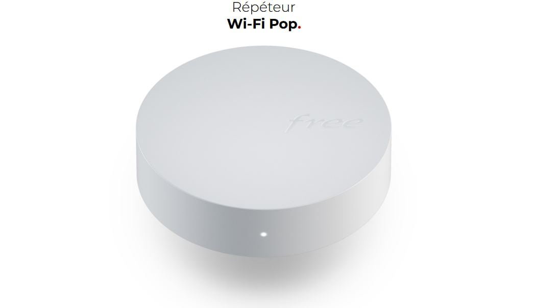 Le Répéteur Wifi 1.6.11 de la Freebox Pop