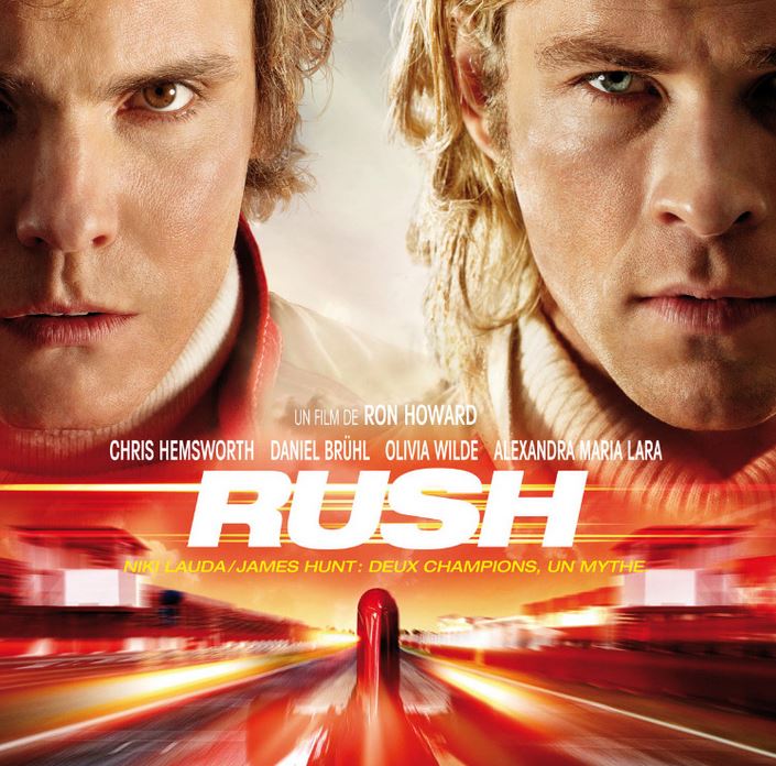 L'affiche du film "Rush" de Ron Howard