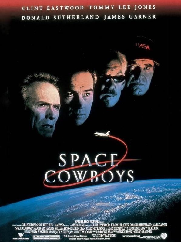 L'affiche du film "Space Cowboys" de Clint Eastwood