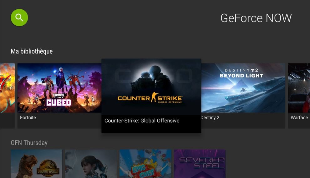 GeForce NOW le Cloud Gaming de NVIDIA sur une Mi Box S