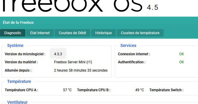 Mise à jour du Freebox Server en version 4.5.3