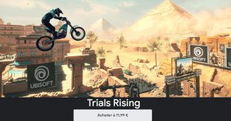Le jeu vidéo Trials Rising Standard Edition en promotion sur Stadia