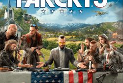 La pochette du jeu vidéo "Far Cry 5" développé par Ubisoft