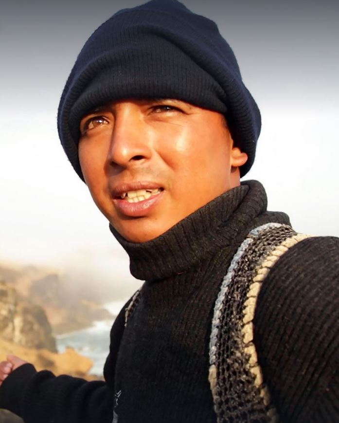 Capture d'écran du documentaire "Purunga, l'homme des falaises"