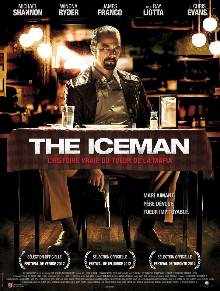 L'affiche du film "The Iceman" de 2012 disponible en VOD
