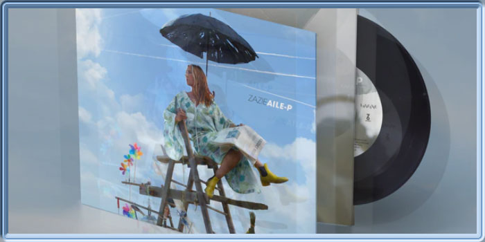 Pochette de l'album "Aile-P" de Zazie