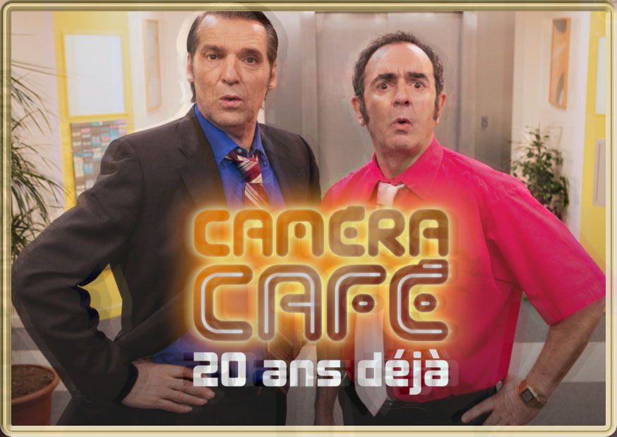 L'affiche du film "Caméra café, 20 ans déjà" disponible sur Salto