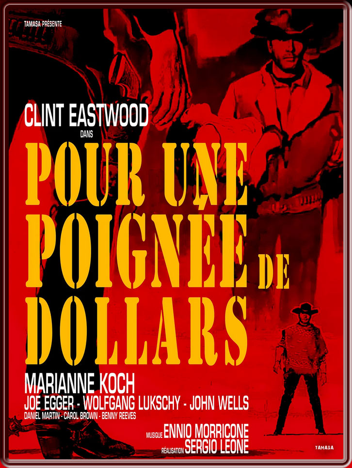 Affiche du film "Pour une poignée de dollars" sur France.tv