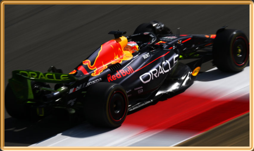 La Red Bull 2023 de Formule 1 lors des tests hivernaux à Bahreïn