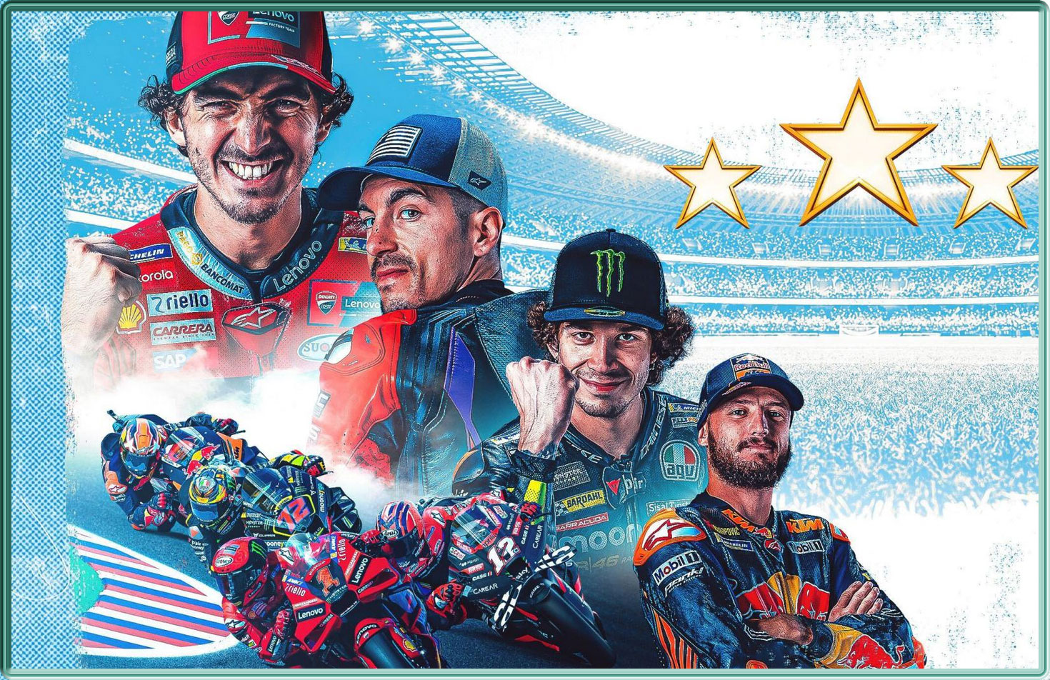 Affiche du Grand Prix de MotoGP d'Argentine 2023