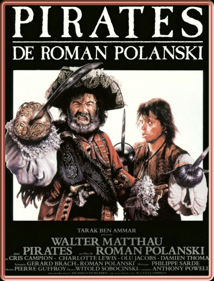 Affiche du film "Pirates" de Polanski