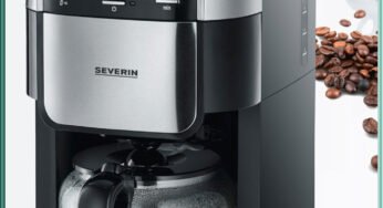 La cafetière filtre avec broyeur programmable Séverin KA4810 à prix canon