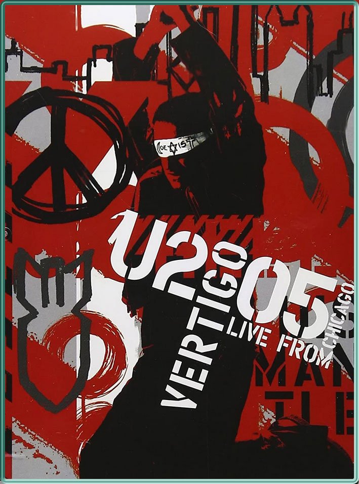 Affiche du concert "Vertigo 2005: Live from Chicago" de U2