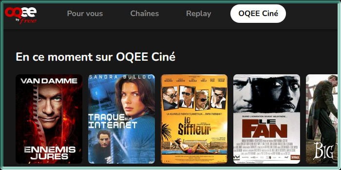 OQEE by Free en version Web 1.1.0