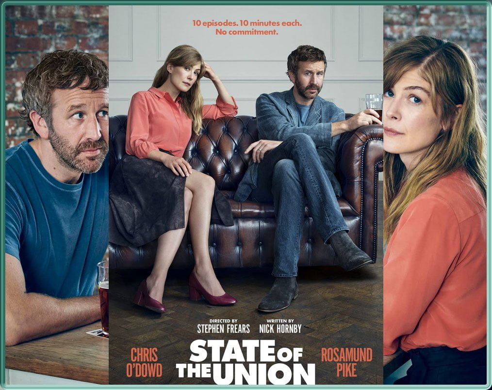 Affiche de la série "State of the Union" sur ARTE