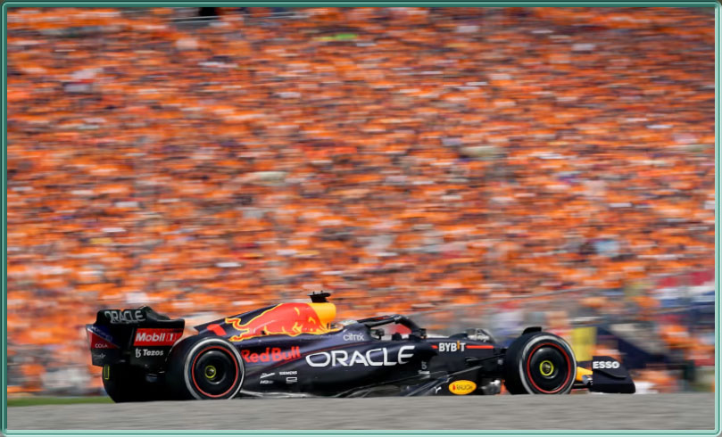 Capture d'écran d'une Red Bull de Formule 1 en Autriche
