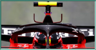 La Ferrari 2023 de Carlos Sainz en Belgique