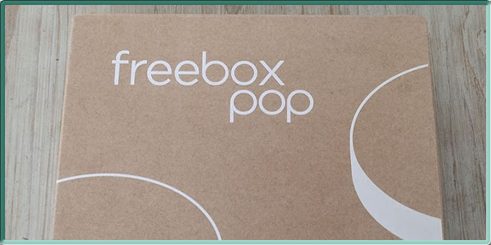 Emballage du Player Pop de la Freebox Delta