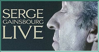 La pochette de l'album "Serge Gainsbourg Live" au Casino de Paris