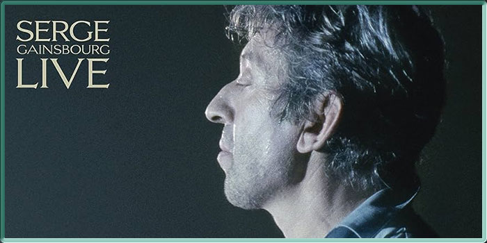 La pochette de l'album "Serge Gainsbourg Live" au Casino de Paris