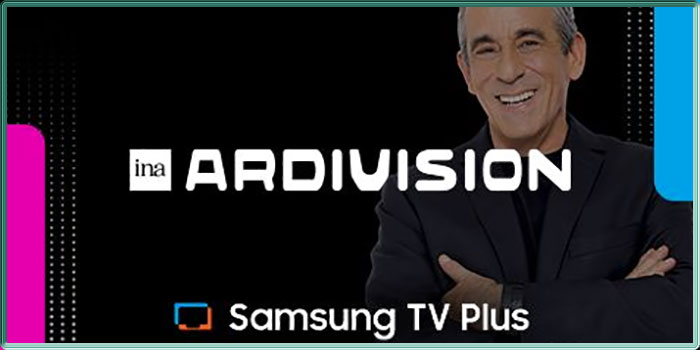 Visuel "Ardivision" sur Samsung TV Plus