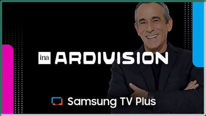 Visuel "Ardivision" sur Samsung TV Plus