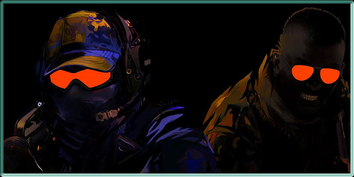Le visuel sombre du jeu Counter-Strike 2