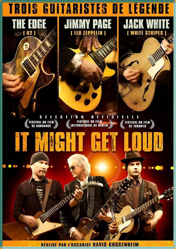 Affiche du documentaire "It Might Get Loud"