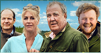 Affiche de la saison 2 de la série "Clarkson à la ferme"