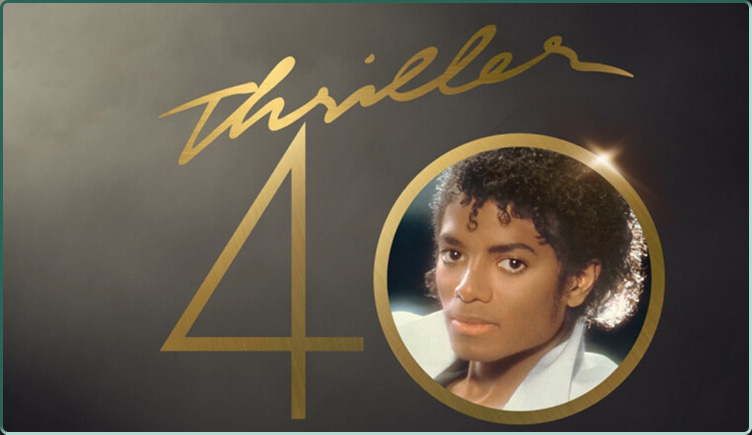 Affiche pour le documentaire "Thriller 40"
